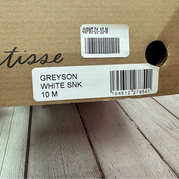 boutique NWT coconuts by matisse greyson platform sandals white sz 10 - Picture 7 of 7